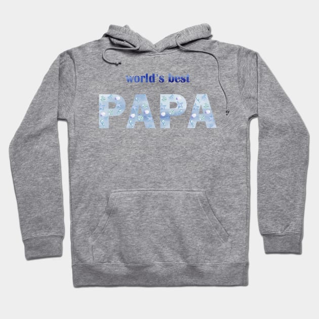 Worlds best papa Hoodie by LatiendadeAryam